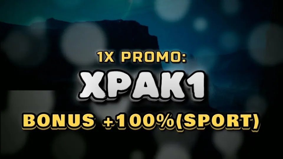 1xBet free bet, how the welcome bonus and promo code XPAK1 work